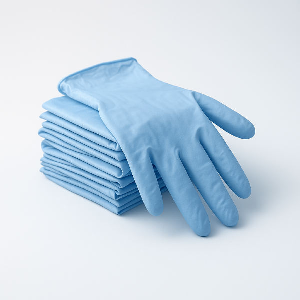 Gants d’examen en nitrile non poudrés